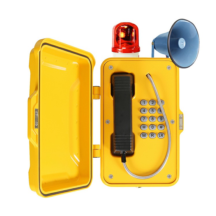 工业抗噪防水电话机JR101-FK-HB