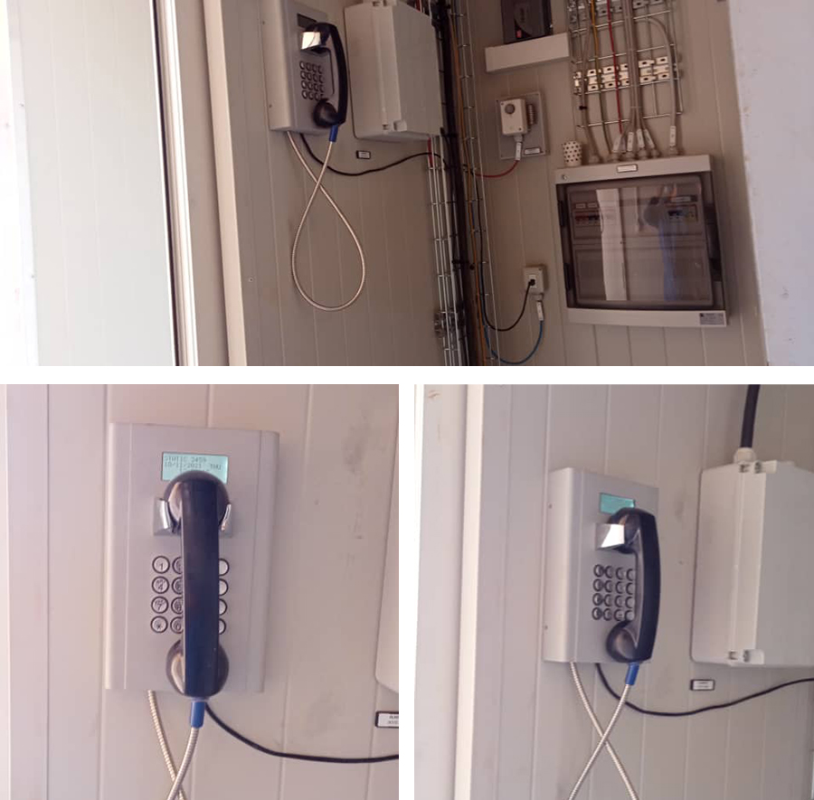 Vandal-proof telephone 安装在阿尔及利亚油田项目.jpg