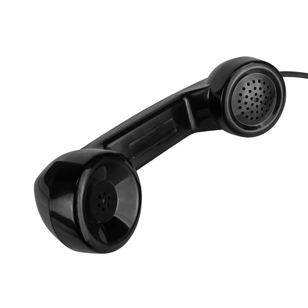 Curly Cord Handset JR-HS-01C for Anti-vandal Telephone